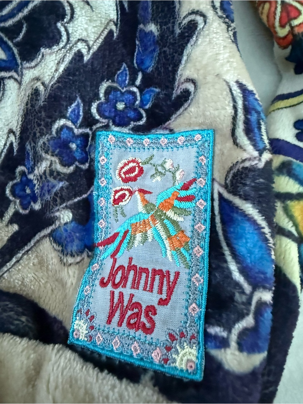 Johnny Was Bag Drawstring Closure - Picture 3 of 5